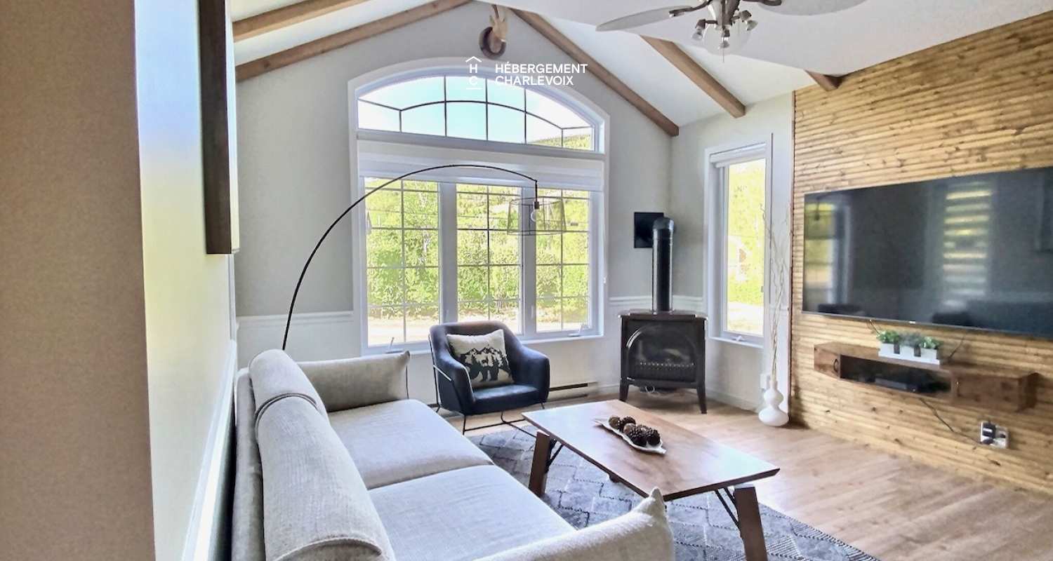 BOI-2 - Large chalet with billiards, spa and nature